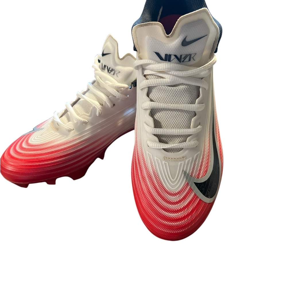 Nike Vapor pro 1 Red and White football cleats